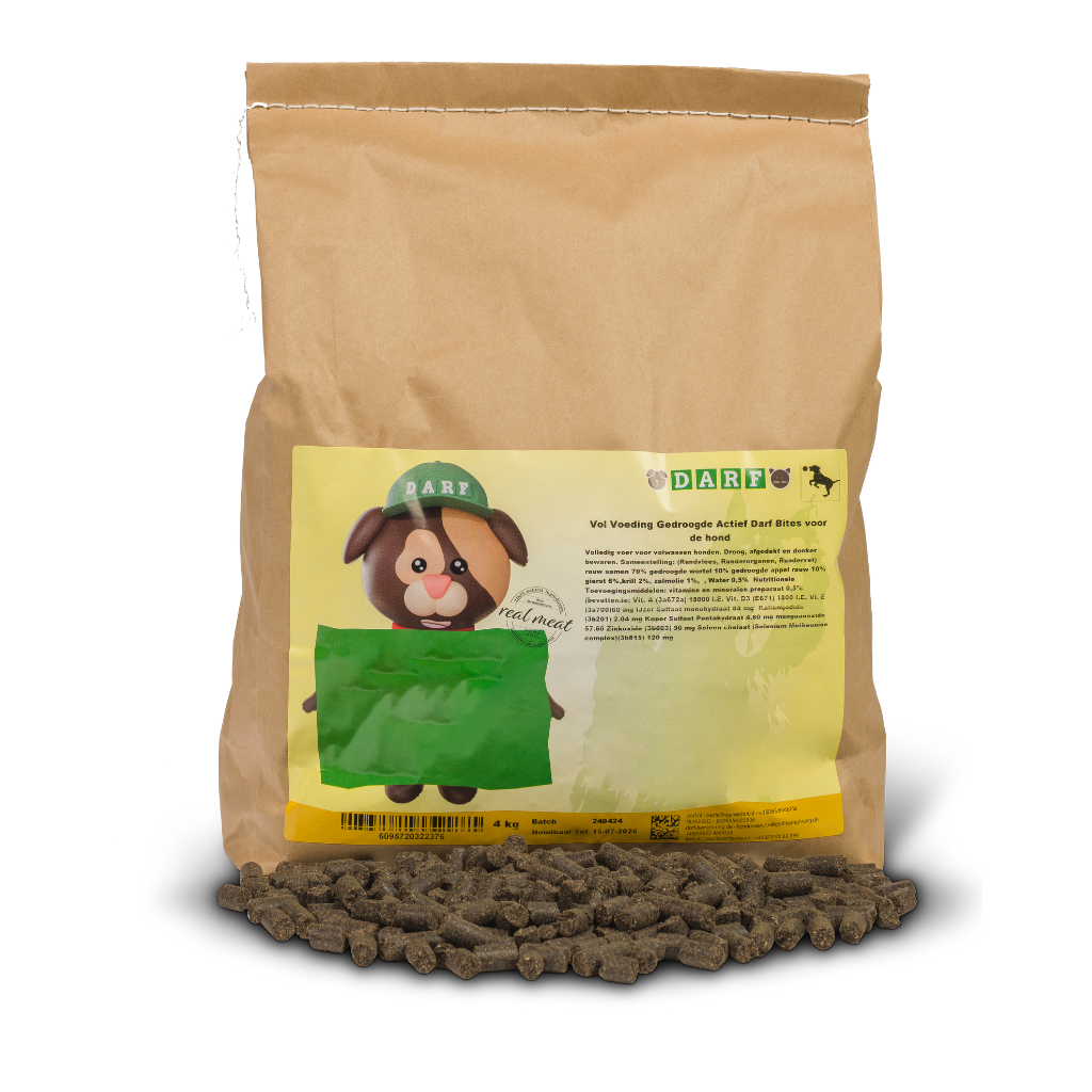 DARF Complete Dry Dog Food for Active Dogs (4kg)