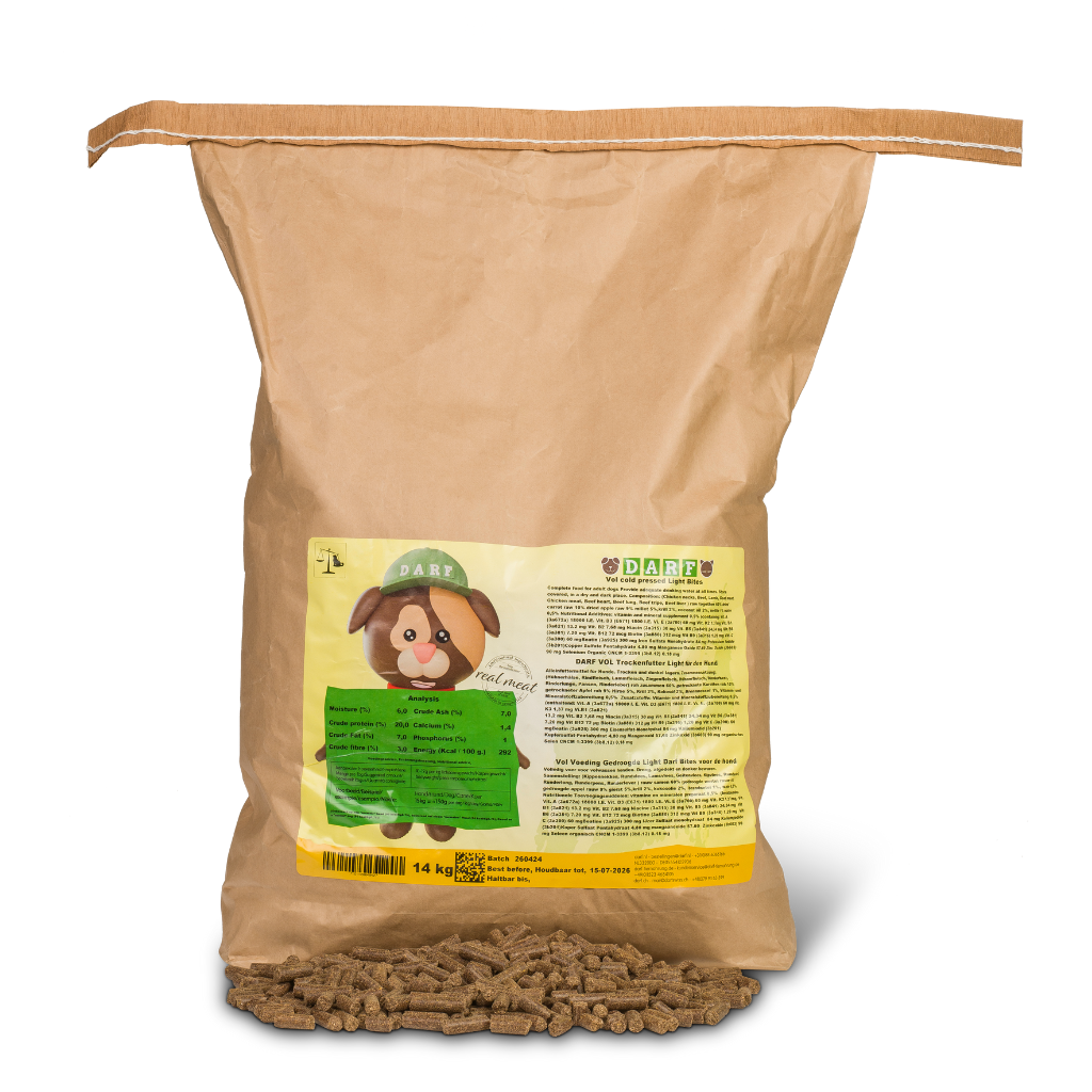 DARF Complete Dry Dog Food - Light (14kg)