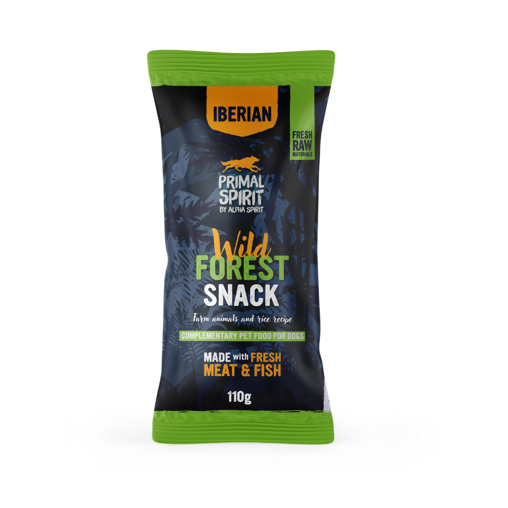 Primal Spirit Iberian Wild Forest Dog Treats (110g)