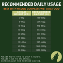 Beef with Melon Complete Wet Canned Dog Food (6 x 400g)