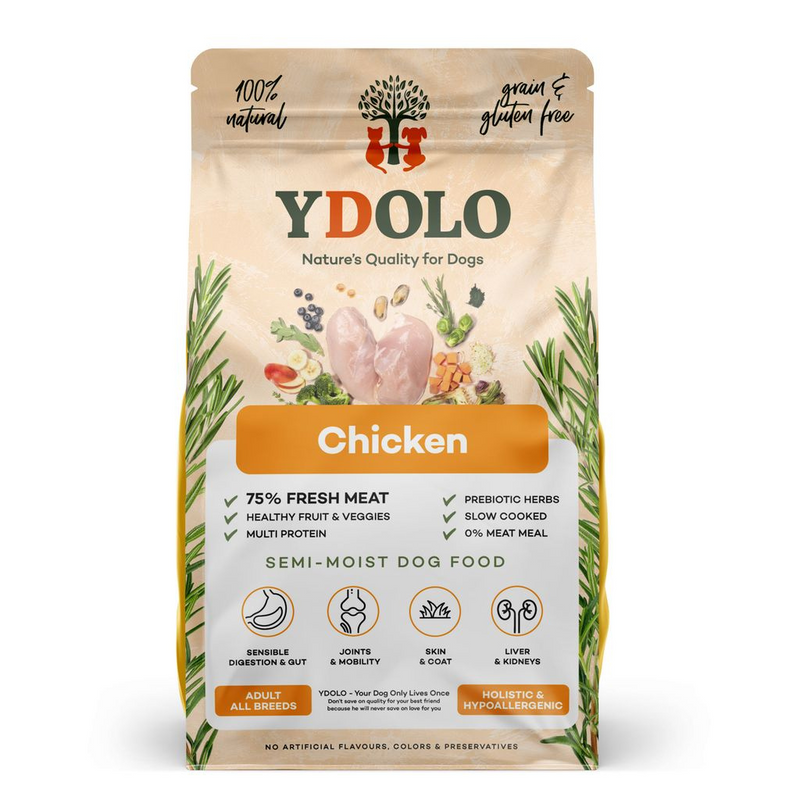 Chicken Complete Dog Food - Healthy and Pure (10kg)