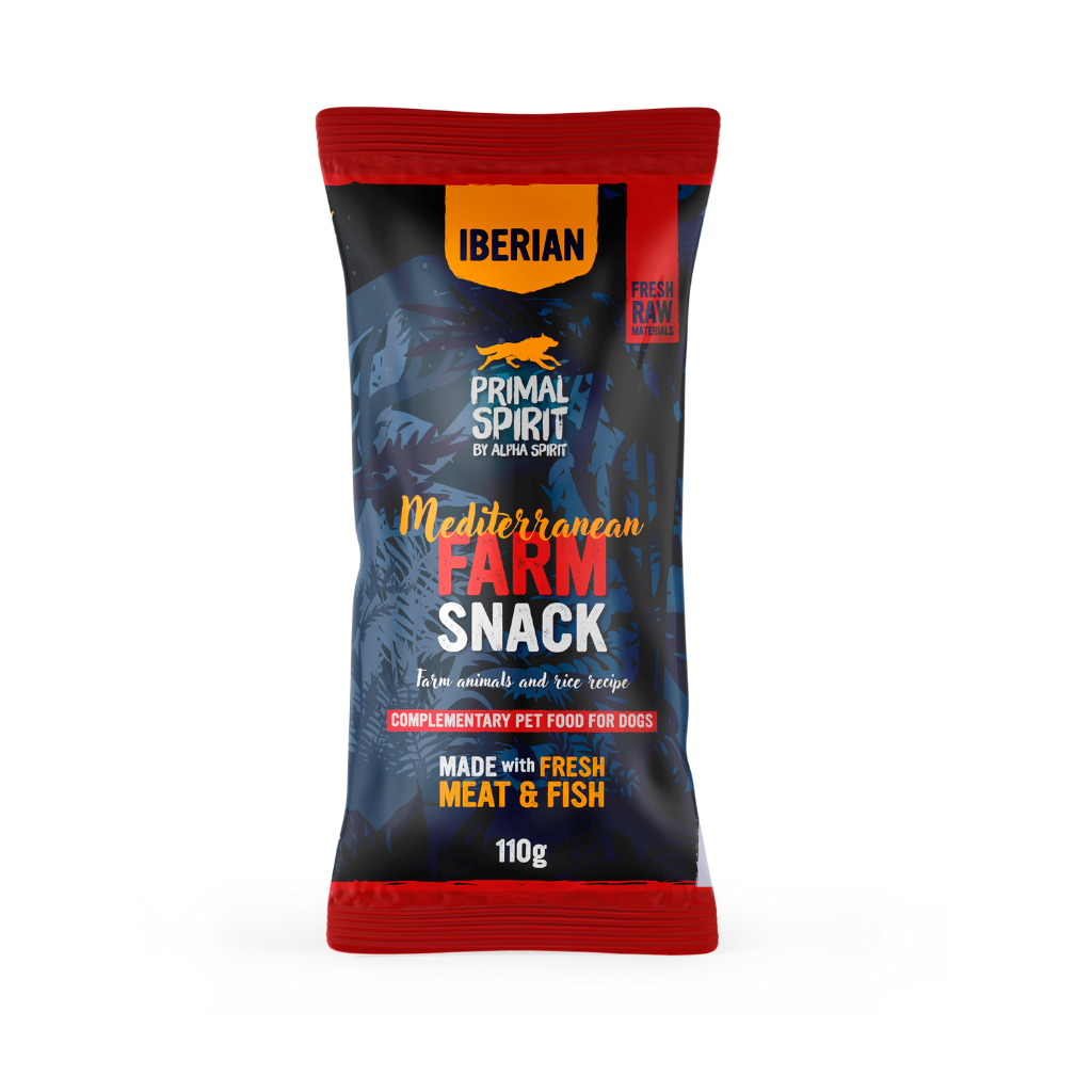 Primal Spirit Iberian Mediterranean Farm Dog Treats (110g)