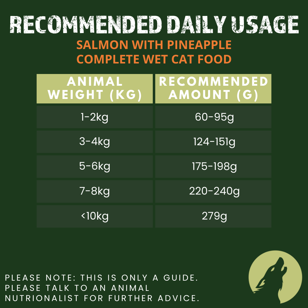 Alpha Spirit Salmon with Pineapple Complete Wet Food Can for Cats (200g)