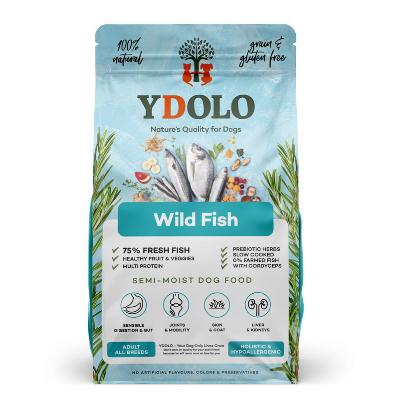 Wild Fish Complete Dog Food - Healthy and Pure (10kg)