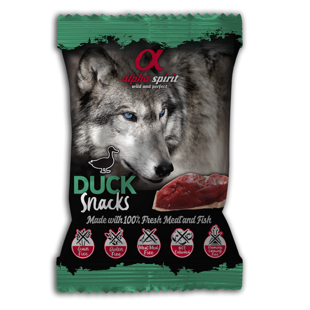 Alpha Spirit Duck Dog Treats (24 x 50g)