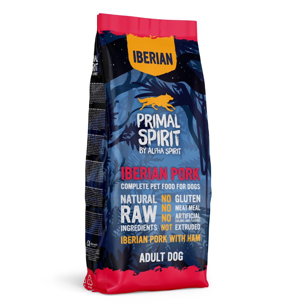 Primal Spirit Iberian Pork Complete Dry Dog Food (12kg)