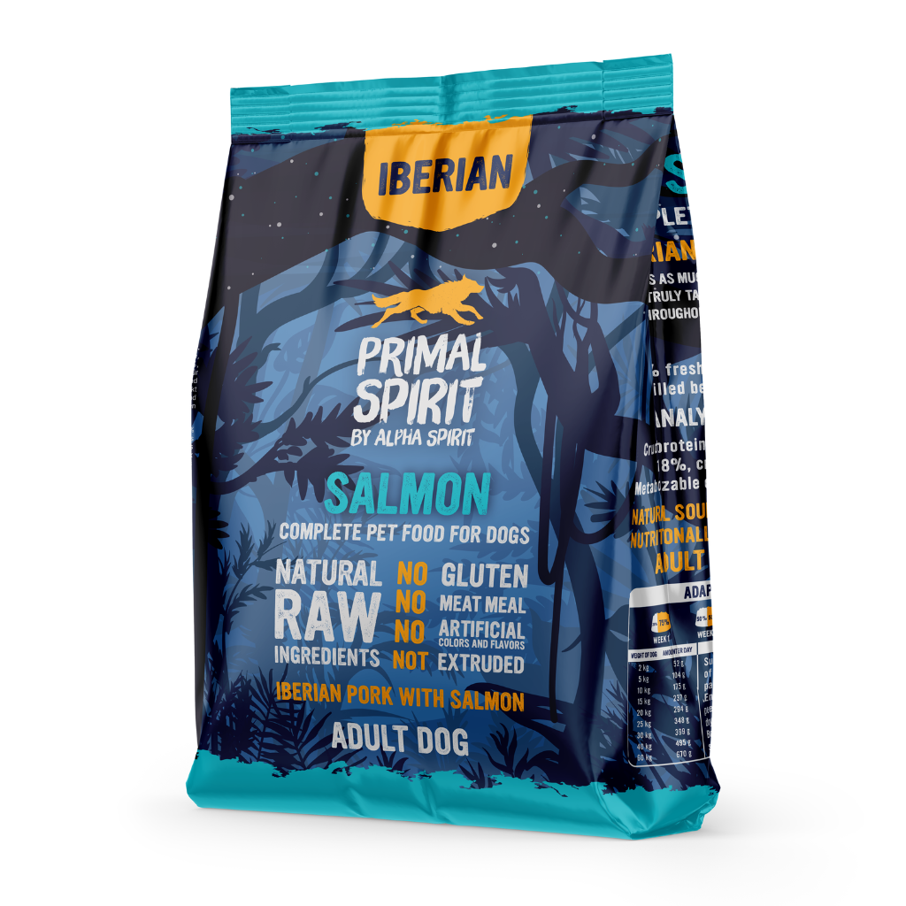 Primal Spirit Iberian Salmon Complete Dry Dog Food (1kg)