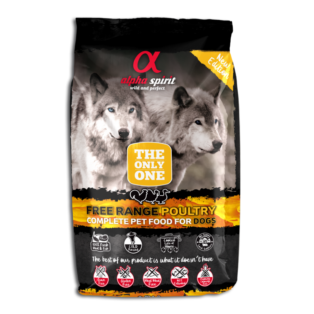 Alpha Spirit Poultry Complete Dog Food – The Only One (3kg)