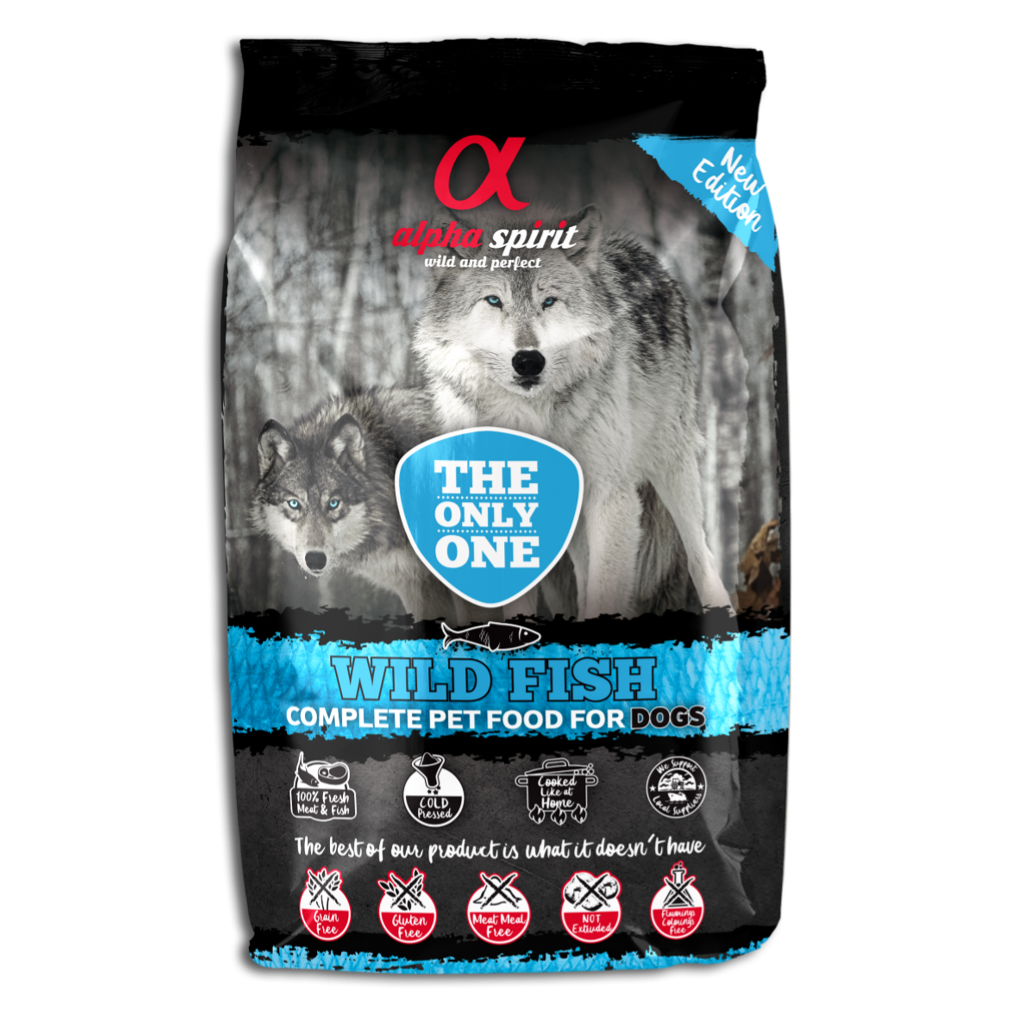 Alpha Spirit Wild Fish Complete Dog Food – The Only One (3kg)